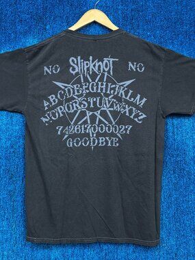 Slipknot Ouija Spirit Board Barcode Groove Metal Band Tee L